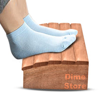 Thumbnail for Wooden Foot Rest Under Table For Office Home | Under Desk Foot Rester Office Chair Home | Under Desk Foot Stool for Stress Free Legs Dime Store