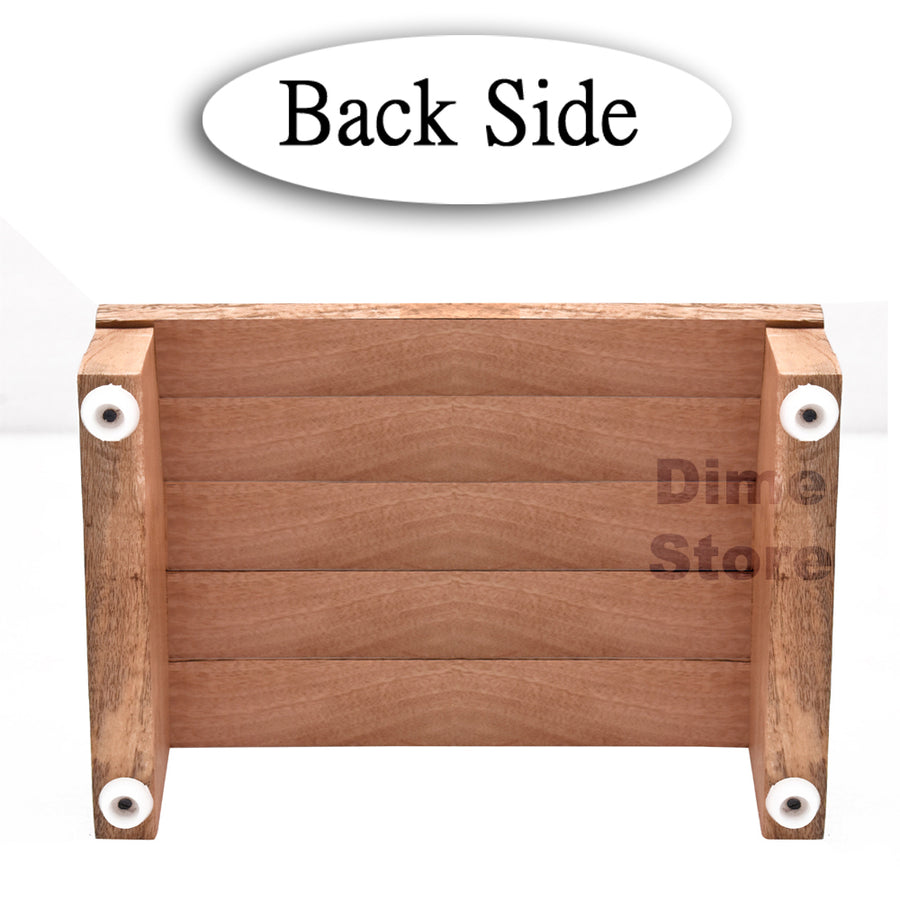 Wooden Foot Rest Under Table For Office Home | Under Desk Foot Rester Office Chair Home | Under Desk Foot Stool for Stress Free Legs Dime Store