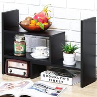 Thumbnail for Dime Store Adjustable Book Shelf/Book Stand/Book Rack Desktop Storage Organizer | Spice Rack (Black) Dime Store