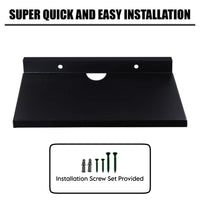 Thumbnail for Dime Store Engineered Wood Setup Box Stand | Set Top Box Stand Wall Mount for Home Wall Shelf for Holding Speakers WiFi Router Game Console Remote Streaming Device Dime Store