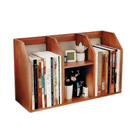 Thumbnail for Dime Store Book Shelf, Bookshelf for Office Desk, Book Shelf for Home Decor, Wooden Book Shelf, Space Saving Bookshelf (Wood Accent) Dime Store