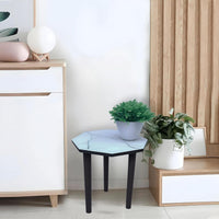 Thumbnail for Dime Store Beautiful Antique Wooden Fold-able Side Table/End Table/Plant Stand/Stool Living Room Kids Play Furniture Table Round Shape Dime Store