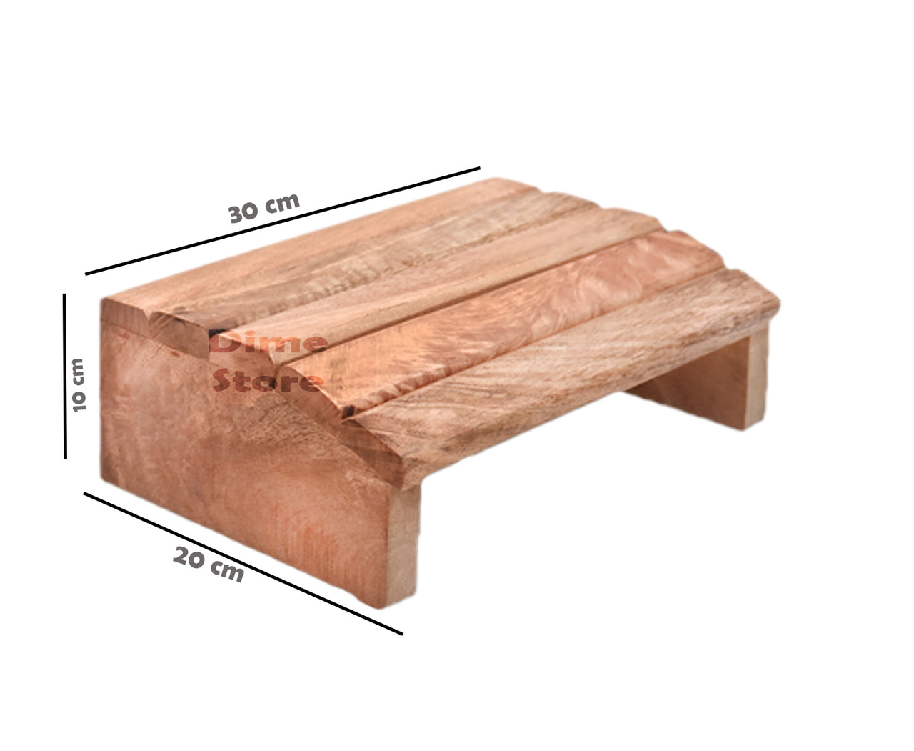 Wooden Foot Rest Under Table For Office Home | Under Desk Foot Rester Office Chair Home | Under Desk Foot Stool for Stress Free Legs Dime Store