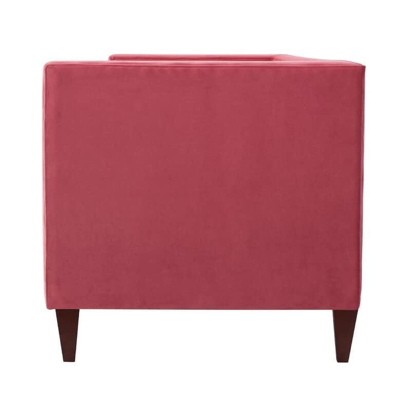 Wooden 3 Seater Modern Sofa Chesterfield Couch Loveseat for Livingroom & Hallway | Sofa for Bedroom Dime Store