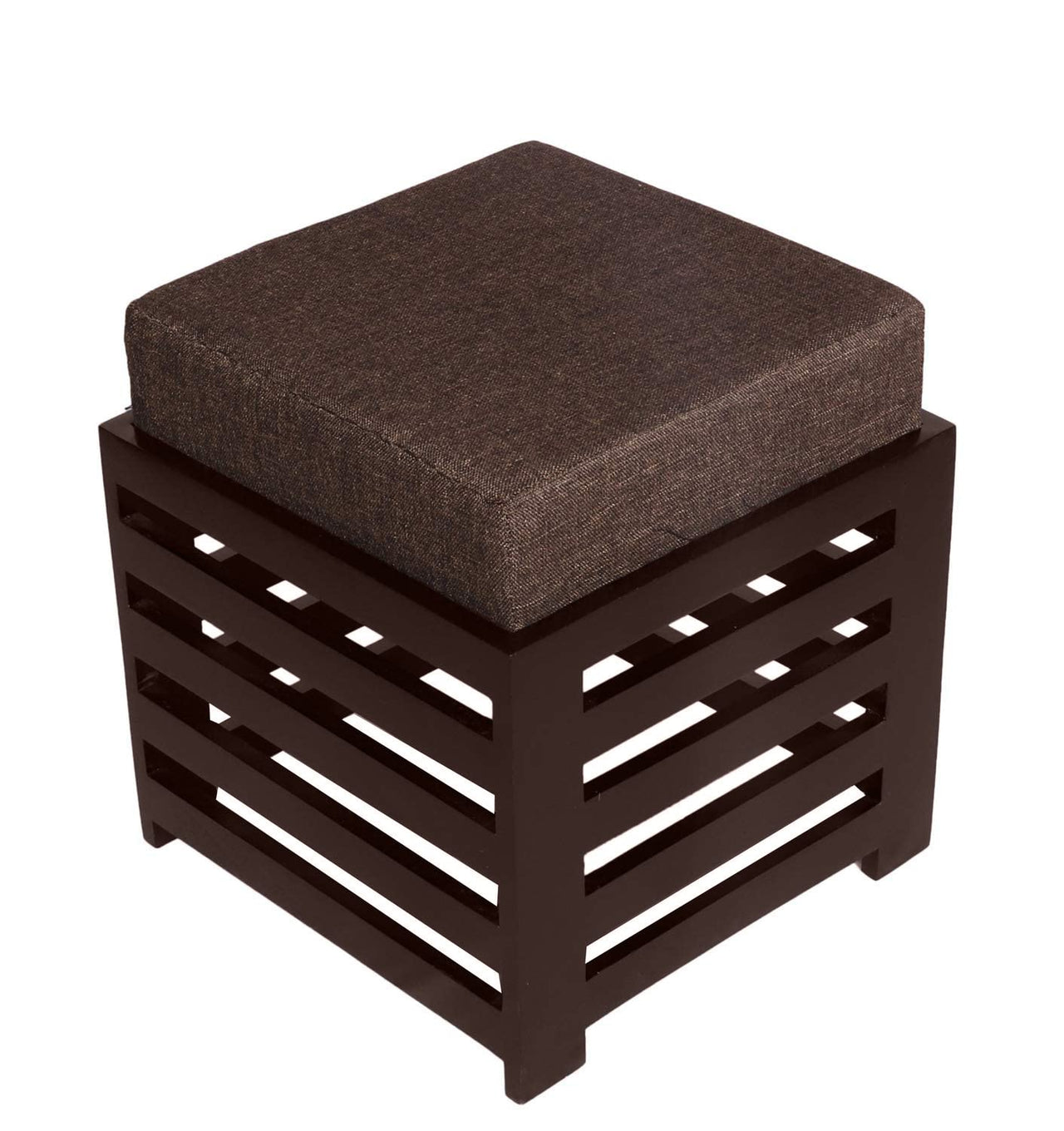 Wooden Stool/Foot Stool/Fruit Stool/Square Table/Office Stool/Stool for Kitchen/Wooden Stool Cotton Cover Dime Store