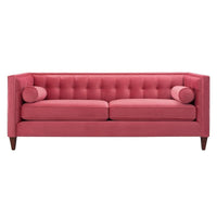 Thumbnail for Wooden 3 Seater Modern Sofa Chesterfield Couch Loveseat for Livingroom & Hallway | Sofa for Bedroom Dime Store