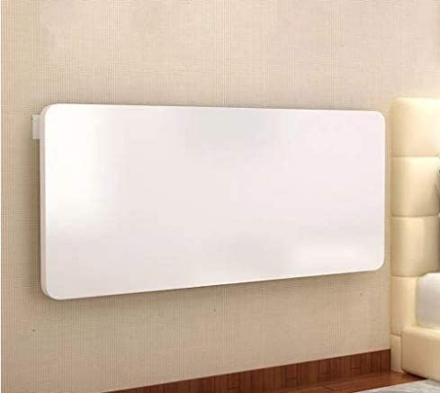 Wall Mount Folding Table Wall Shelf with Wall Brackets | Study Table Computer Laptop Table Workstation Desk Dime Store