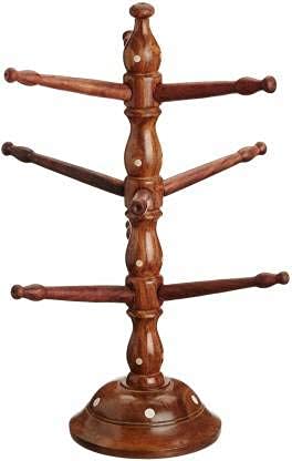 Wooden Tree Shaped Bangle Stand for Storage Bangles & jewel Organizer Display Organizer, Bracelet Holder for Jewelry Dime Store