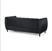 Thumbnail for Wooden Curved Design Handmade Sofa | Sectional Lounger Chaise Lounge Couch Leatherette Sofa Dime Store