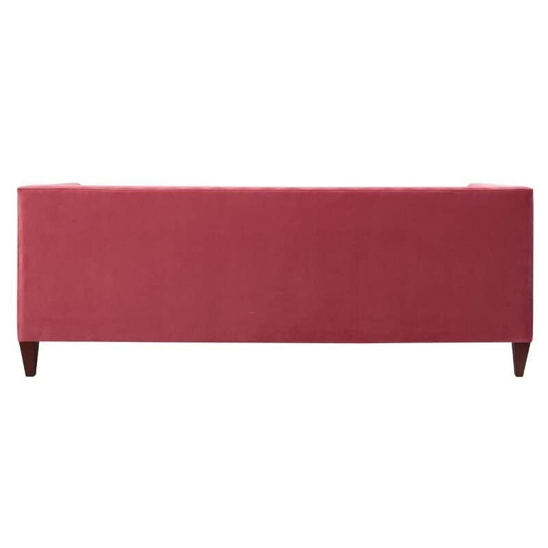 Wooden 3 Seater Modern Sofa Chesterfield Couch Loveseat for Livingroom & Hallway | Sofa for Bedroom Dime Store