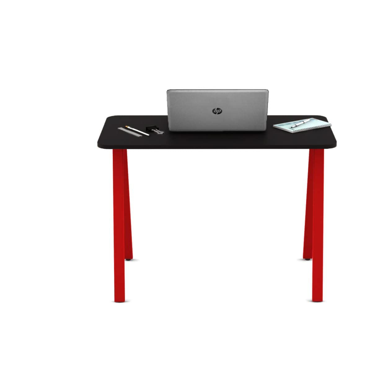 Study Table for Home and Office, Writing Desk, Computer and Laptop Desk, Study Desk Made with Engineered Wood Metal Legs for Home Office Students Dime Store