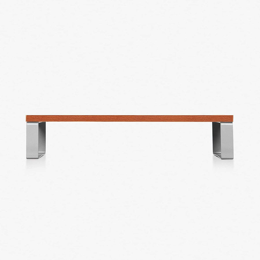 Dime Store Monitor Stand for Desk, Table, Studio | Monitor Riser Stand | Computer Stand | Laptop Stand (100x21x11.25 cm, Brown) Dime Store