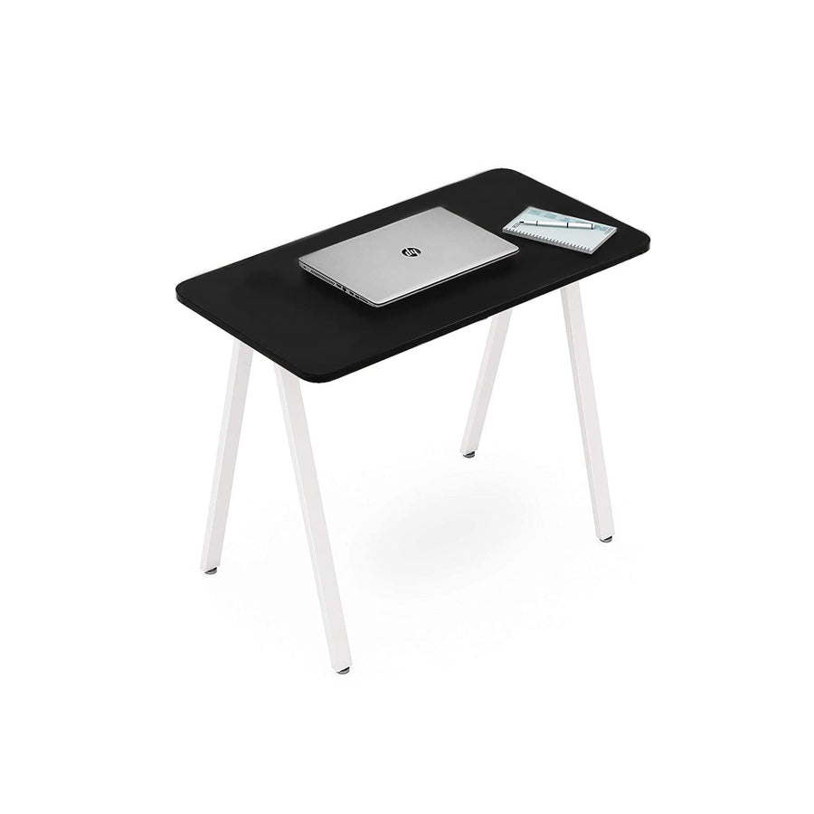 Study Table for Home and Office, Writing Desk, Computer and Laptop Desk, Study Desk Made with Engineered Wood Metal Legs for Home Office Students Dime Store