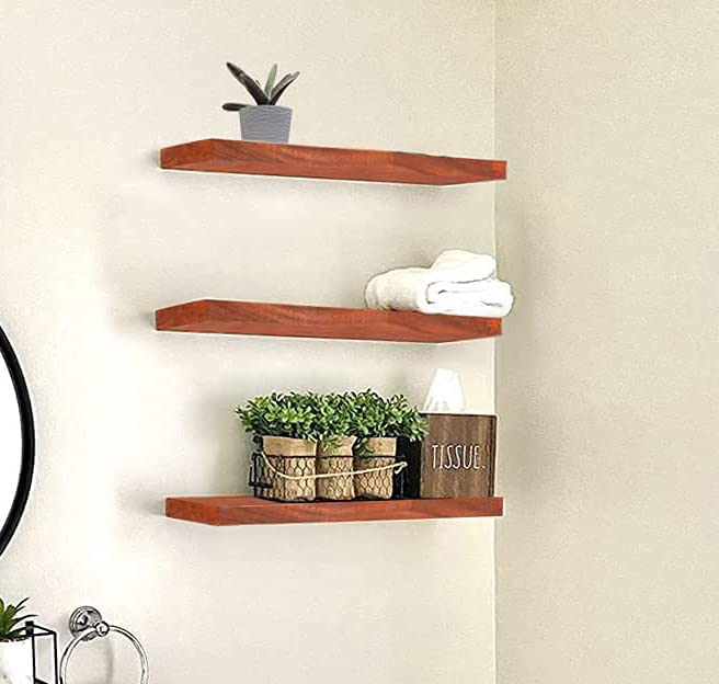 Dime Store Wall Mounted Wall Shelves Floating Shelf for Living Room Bedroom Storage Shelf for Home Decor Items Dime Store