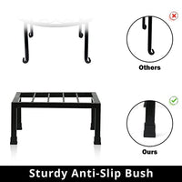 Thumbnail for Flower Pot Stand - Outdoor Indoor Garden Metal Potted Plant Pot Holder – Balcony Display Planter Shelf Rack Dime Store