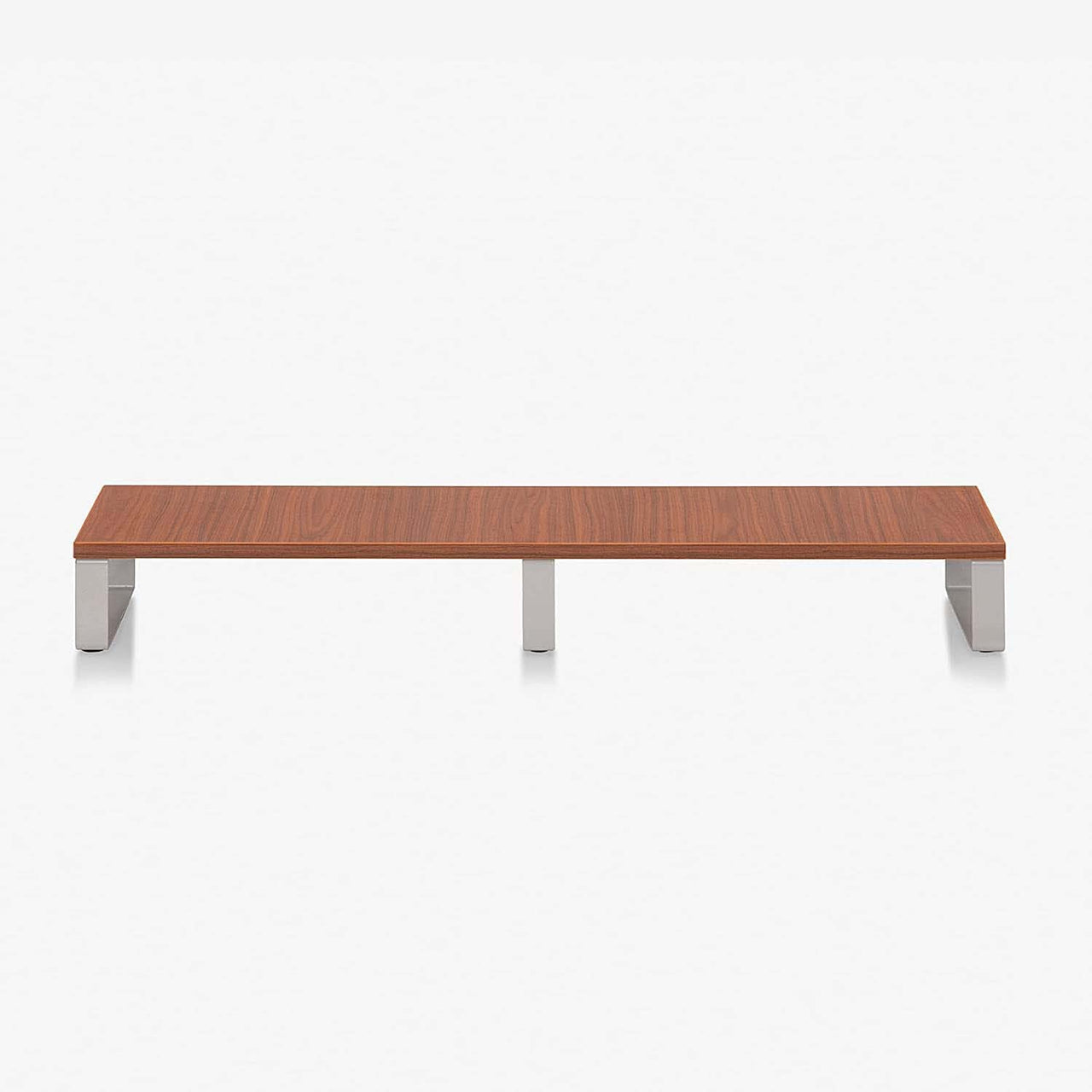 Dime Store Monitor Stand for Desk, Table, Studio | Monitor Riser Stand | Computer Stand | Laptop Stand (100x21x11.25 cm, Brown) Dime Store