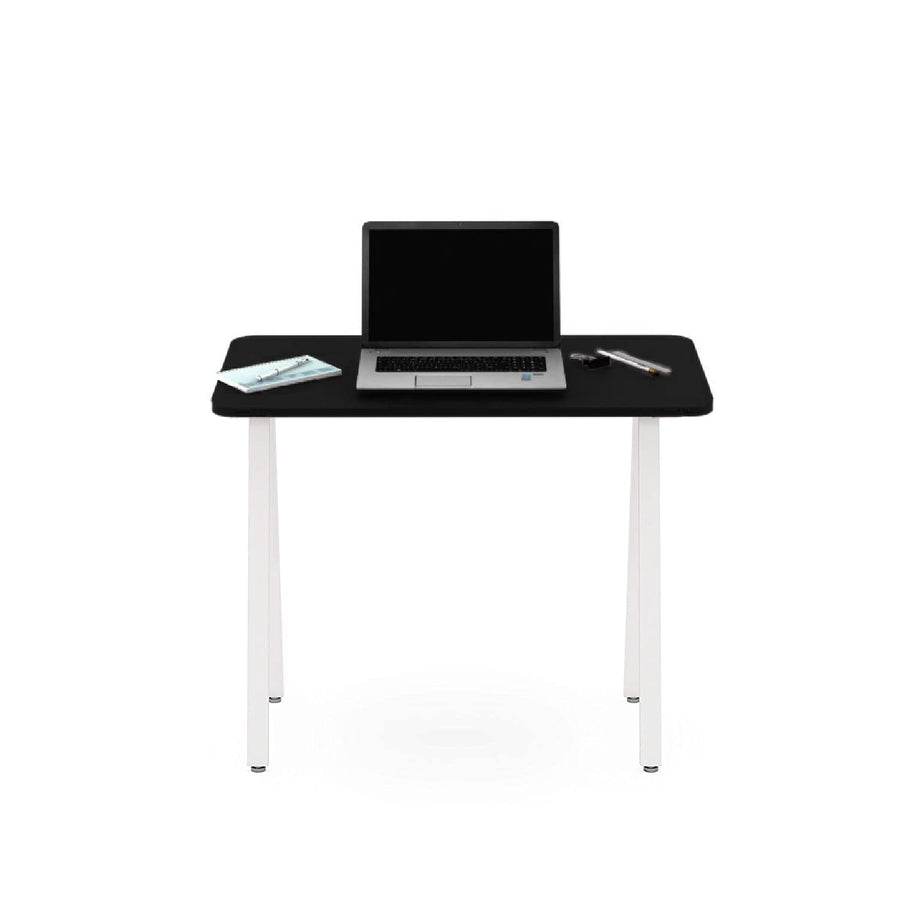 Study Table for Home and Office, Writing Desk, Computer and Laptop Desk, Study Desk Made with Engineered Wood Metal Legs for Home Office Students Dime Store