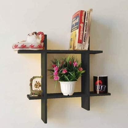 Dime Store Wall Mount Floating Wall Shelves Rack for Living Room Wall Mounted Shelf for Home Decor Items Dime Store