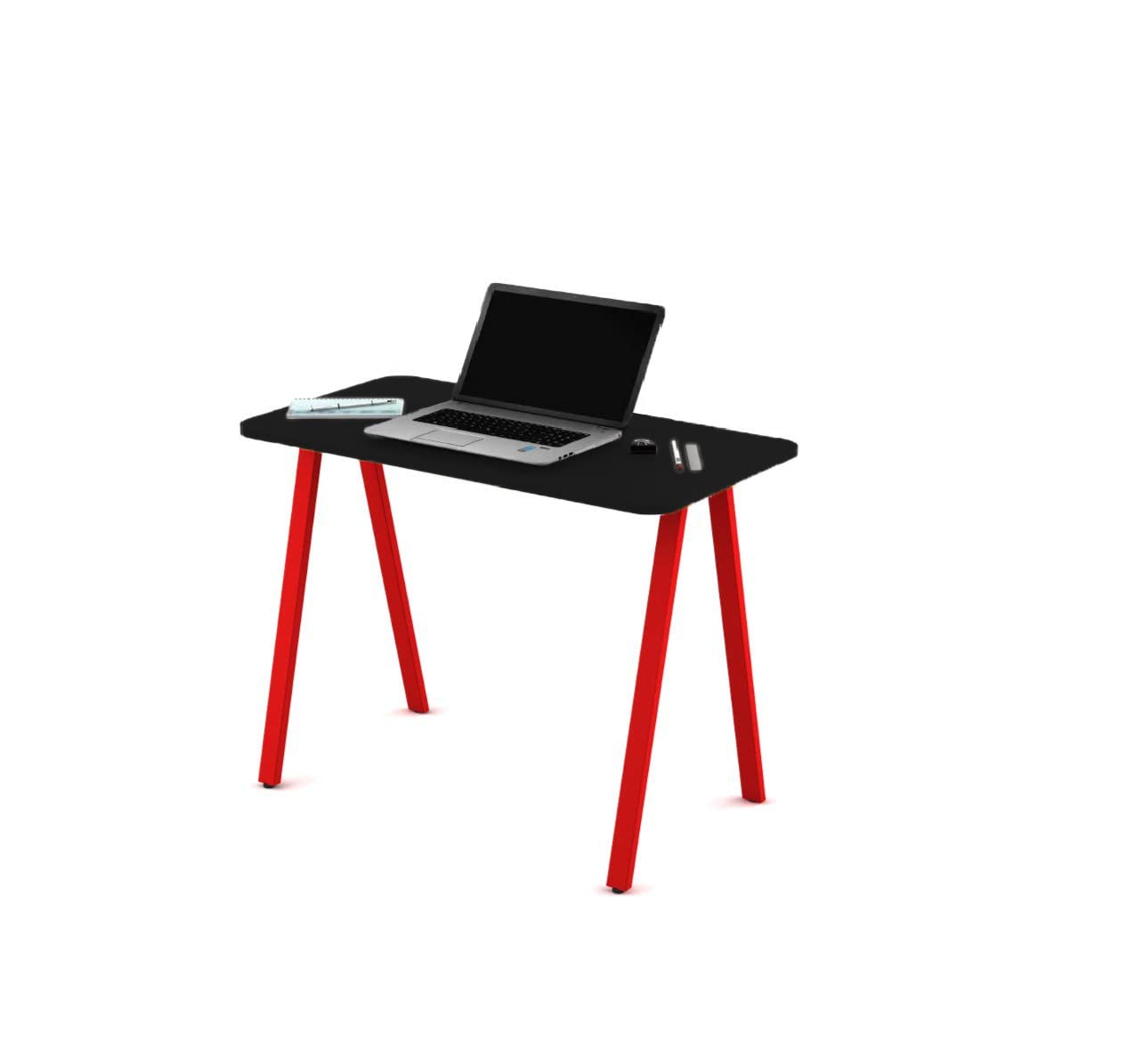 Study Table for Home and Office, Writing Desk, Computer and Laptop Desk, Study Desk Made with Engineered Wood Metal Legs for Home Office Students Dime Store