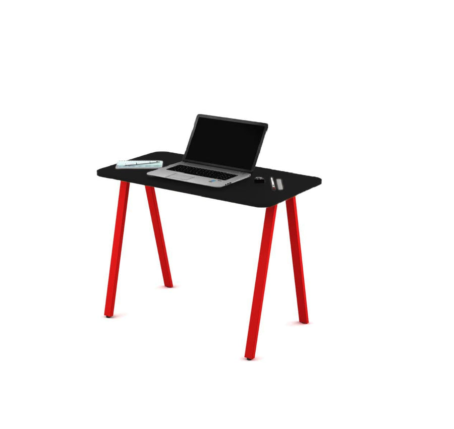 Study Table for Home and Office, Writing Desk, Computer and Laptop Desk, Study Desk Made with Engineered Wood Metal Legs for Home Office Students Dime Store