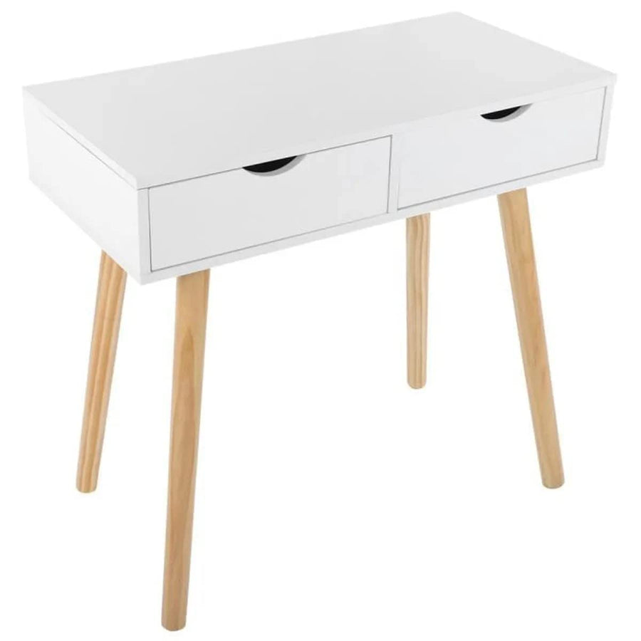 Console Table Side Table for Bedroom, Living Room with Storage Drawer and Legs, Office Table Desk, Bedside Table, End Table, Study Table Dime Store