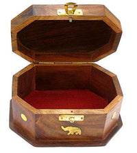 Thumbnail for Wooden Jewelry , Makeup Box Organizer - Classical Wood Jewelry Box Jewelry Storage Box Case Holder Jewellery Organizer for Women Accessories Dime Store
