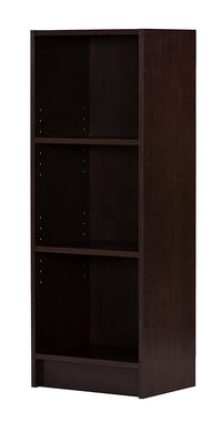 Thumbnail for Dime Store Engineered Wood Book Shelf Book Case Storage Rack for Home Office Library (3 Tier) Dime Store