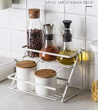 Thumbnail for Wrought And Cast Iron Triangle Spice Rack Dime Store