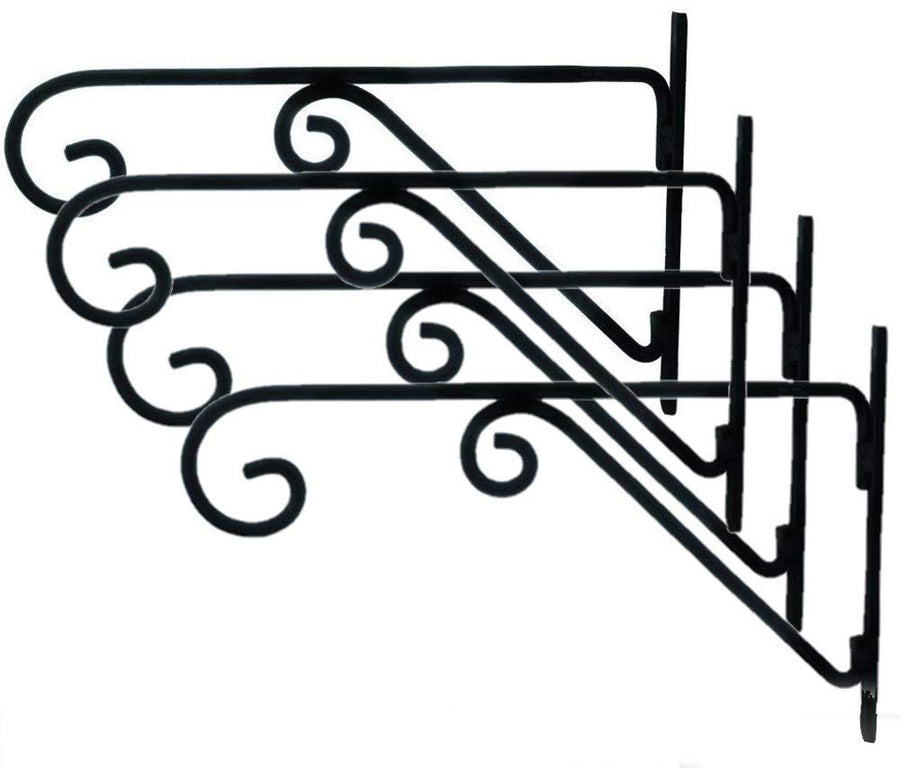 Metal Plant Hanger Wall Bracket Wall Hanging Plant Hook for Indoor Outdoor Balcony Dime Store