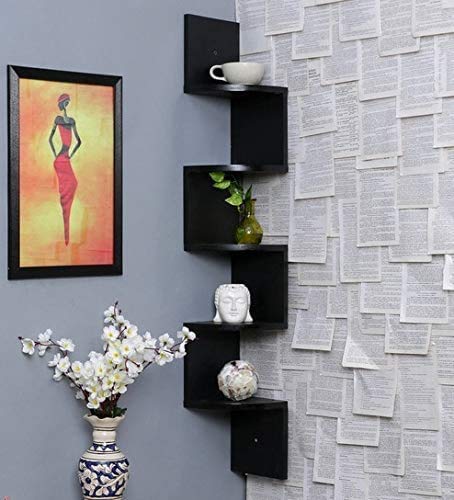 Wall Mount Corner Wall Shelf Racks Wall Shelves for Living Room Book Shelf Shelves Wall Decoration Dime Store