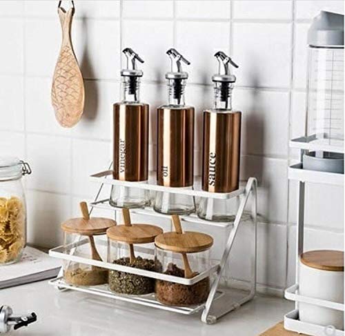 Wrought And Cast Iron Triangle Spice Rack Dime Store