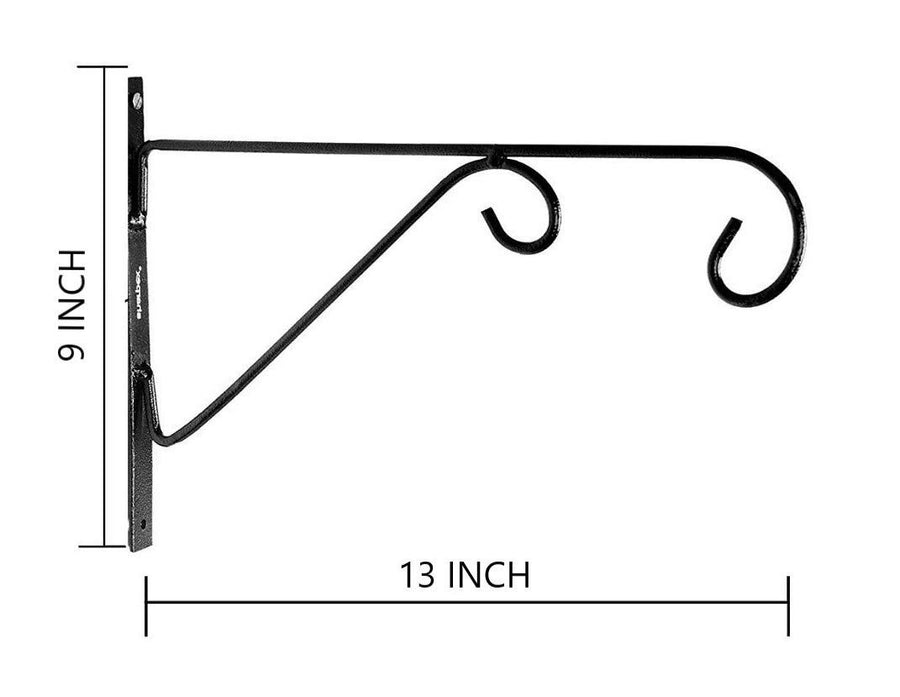 Metal Plant Hanger Wall Bracket Wall Hanging Plant Hook for Indoor Outdoor Balcony Dime Store