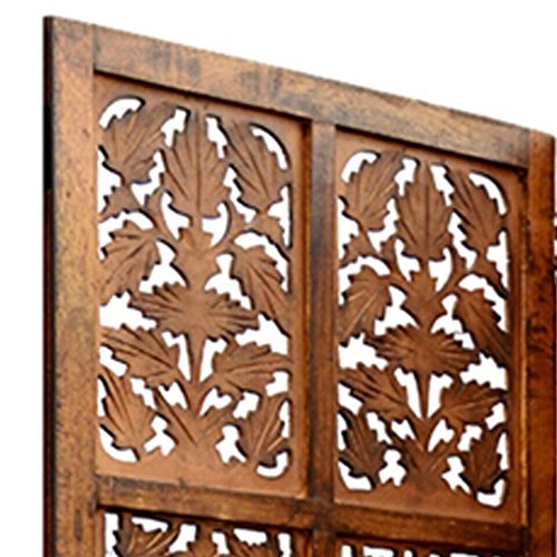 Wooden Folding Partition for Livingroom , Halls & Office Wall Screen Room Divider , Room separator portable partition Dime Store