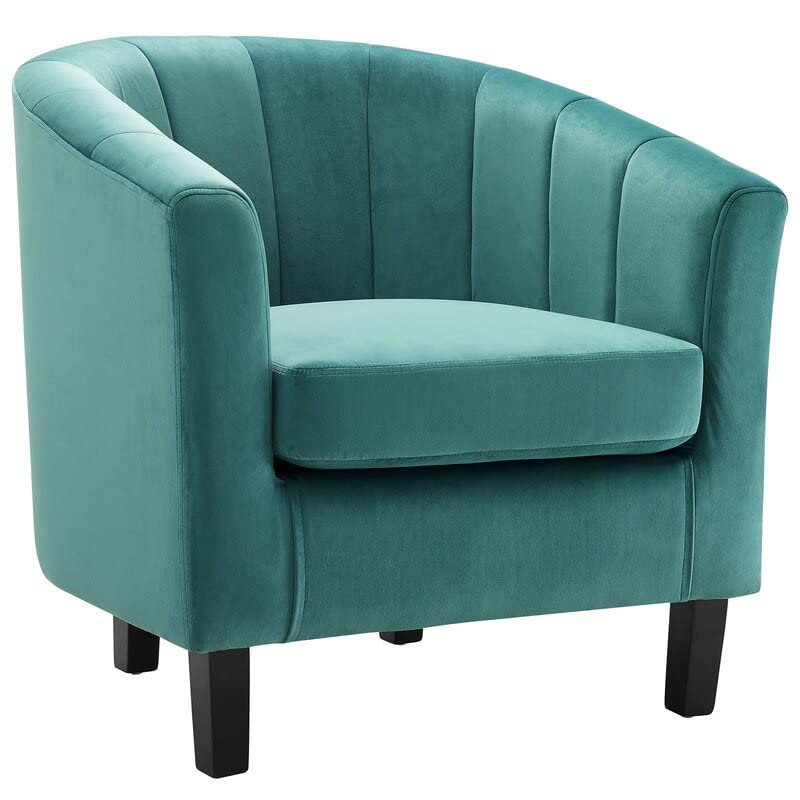 Wooden Sofa Upholstered Arm Chair Wingback Chair for Living Room High Back Wing Chair Cushioned Lounge Chair Single Seater Set of 2 Dime Store