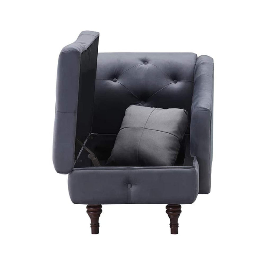 Wooden Handmade Sofa Couch with Storage | Storage Couch Luxury , Diwan for Home & bedroom Dime Store