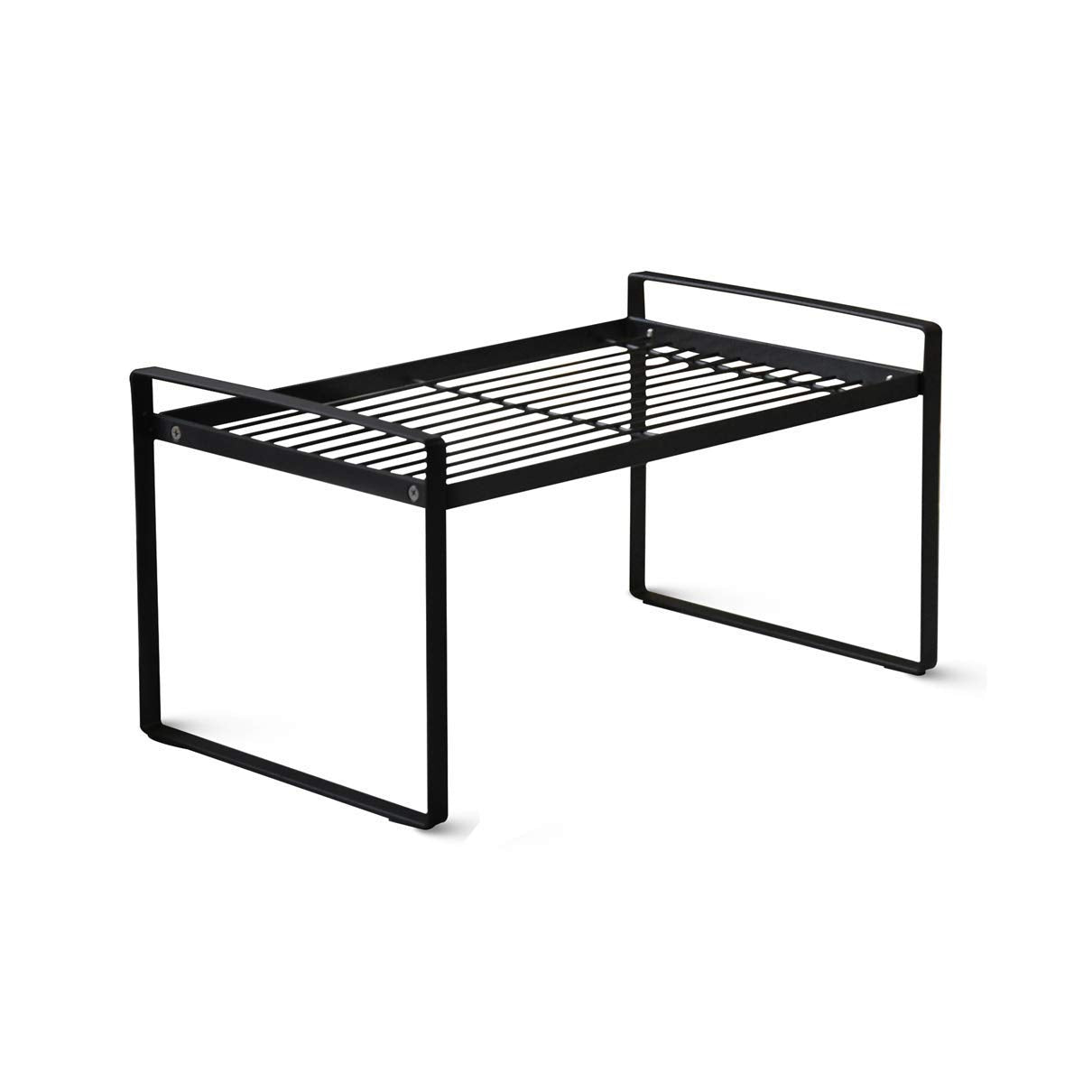 Stackable Kitchen Cabinet and Counter Shelf Organizer | Multipurpose Pantry Bedroom Bathroom Storage Racks Dime Store