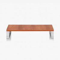 Thumbnail for Dime Store Monitor Stand for Desk, Table, Studio | Monitor Riser Stand | Computer Stand | Laptop Stand (100x21x11.25 cm, Brown) Dime Store