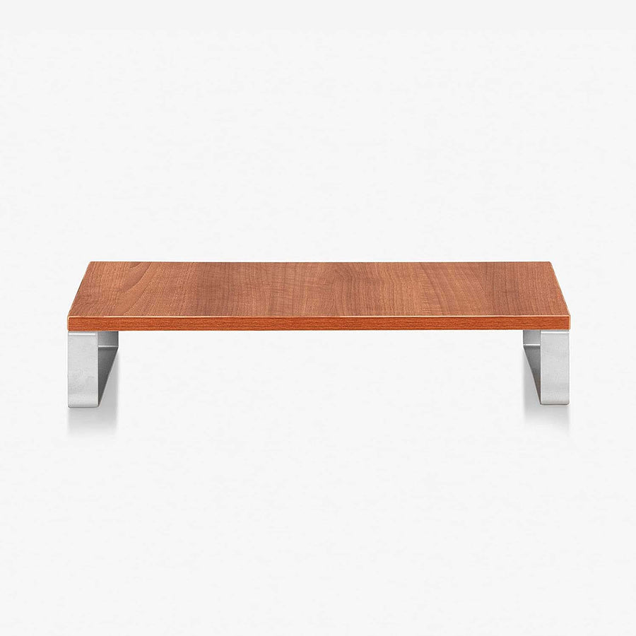 Dime Store Monitor Stand for Desk, Table, Studio | Monitor Riser Stand | Computer Stand | Laptop Stand (100x21x11.25 cm, Brown) Dime Store