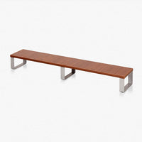 Thumbnail for Dime Store Monitor Stand for Desk, Table, Studio | Monitor Riser Stand | Computer Stand | Laptop Stand (100x21x11.25 cm, Brown) Dime Store