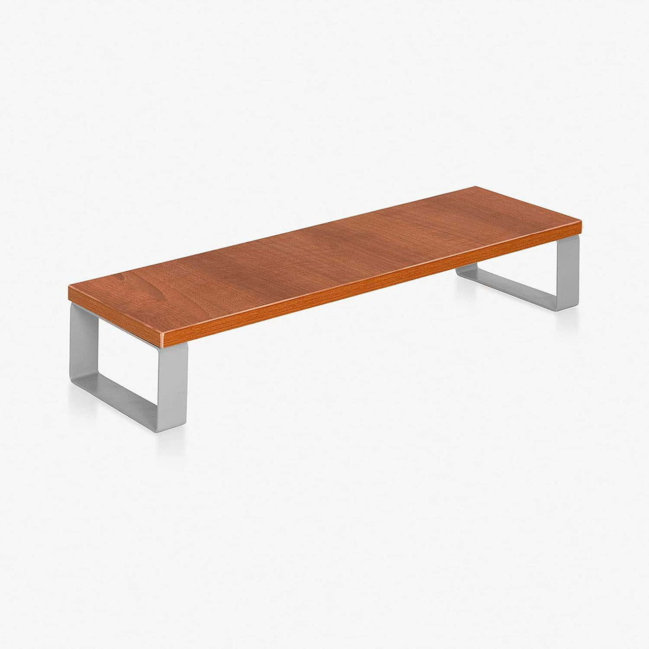 Dime Store Monitor Stand for Desk, Table, Studio | Monitor Riser Stand | Computer Stand | Laptop Stand (100x21x11.25 cm, Brown) Dime Store