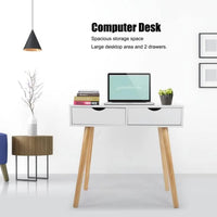 Thumbnail for Console Table Side Table for Bedroom, Living Room with Storage Drawer and Legs, Office Table Desk, Bedside Table, End Table, Study Table Dime Store