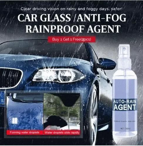Car Glass Anti-fog Rainproof Spray (Pack of 2) Roposo Clout