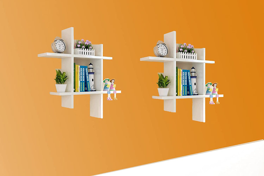 Dime Store Wall Mount Floating Wall Shelves Rack for Living Room Wall Mounted Shelf for Home Decor Items Dime Store