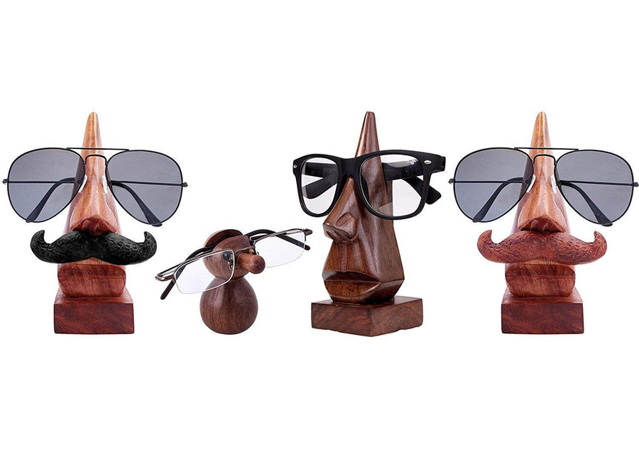 Wooden Handmade Spectacle Holder , Eyeglass Holder Stand Sunglasses Holder Spectacle Display Stand Gift Accessory Dime Store