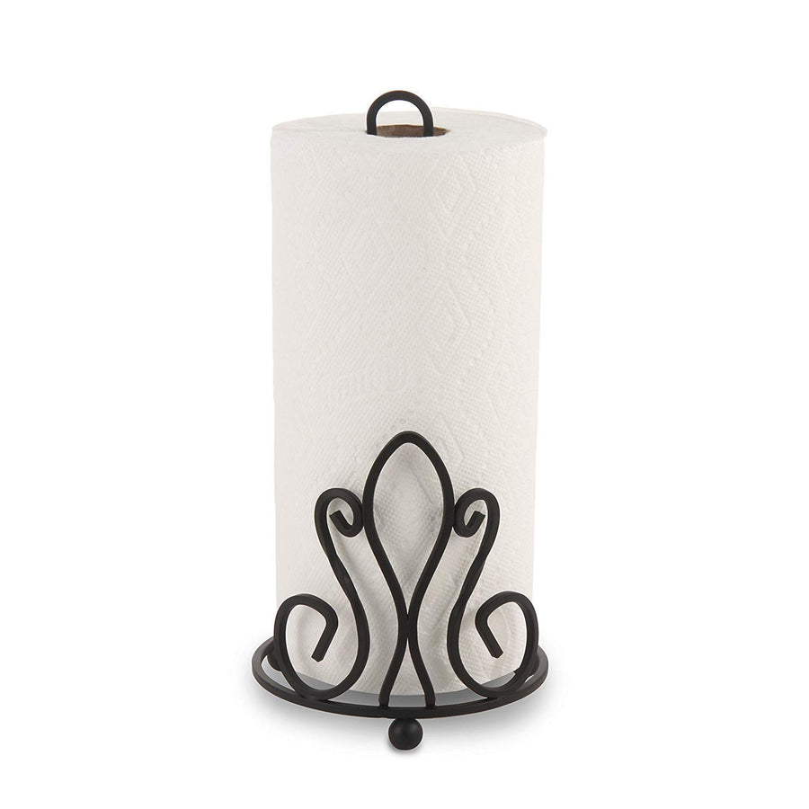 Wrought Iron Kitchen Tissue Paper Roll Holder Kitchen Storage Paper Towel Holder Dime Store