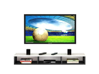 Thumbnail for Dime Store Wooden Wall Mounted Floating TV Stand/TV Entertainment Unit/TV Cabinet with Rack for Set Top Box & Decorative Objects/TV Stand for Living Room (32x5x8 inch) Dime Store