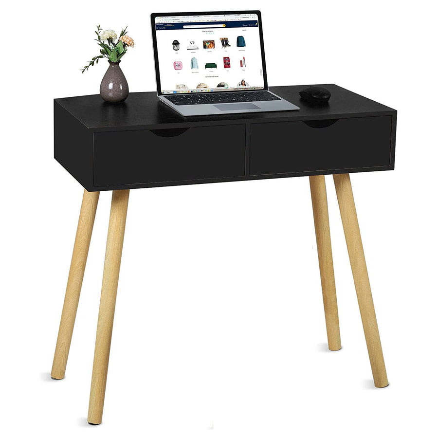 Console Table Side Table for Bedroom, Living Room with Storage Drawer and Legs, Office Table Desk, Bedside Table, End Table, Study Table Dime Store