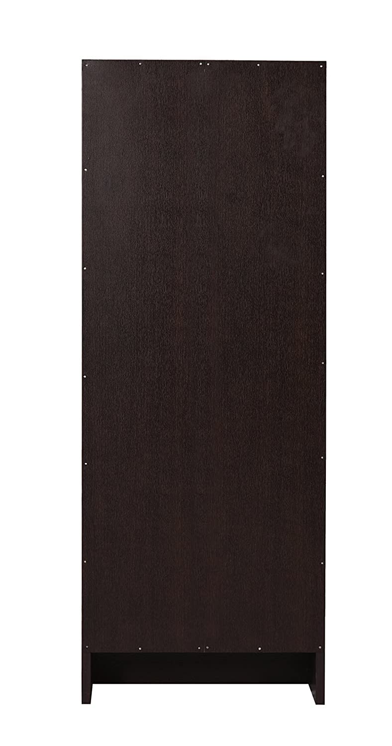 Dime Store Engineered Wood Book Shelf Book Case Storage Rack for Home Office Library (3 Tier) Dime Store