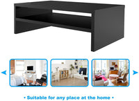 Thumbnail for Wooden Monitor Stand with Storage Organizer for Desk, Tables, Office, Home, Studio, Study Table | Desktop Ergonomic Monitor Stand Riser Dime Store