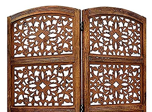 Foldable Partition for Living Rooms Wall Screen Separator & Room Divider for Living Room, Bedroom, Office, Restaurants Dime Store